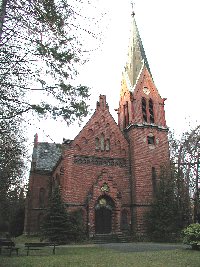 Foto der Andreaskirche von vorn