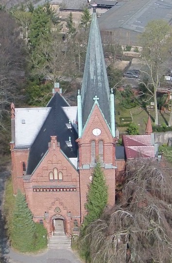 Foto der Andreaskirche im April 2014